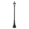 Z-Lite Westover 3 Light Outdoor Post Mounted Fixture, Black & Clear Beveled 580PHB-564P-BK - alternate 1